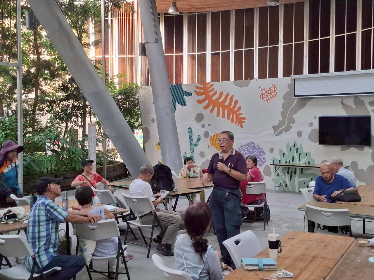 典藏植物園志工增能課程:典藏植物園設計巧思